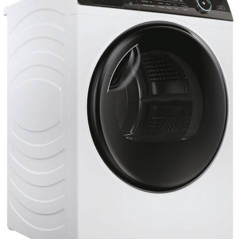 HAIER Wärmepumpensèche-linge HD90-A3TEAM5, Smart hOn App avec künstlicher Intelligenz, Ablaufschlauch