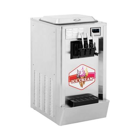 Royal Royal Catering sorbetière 23 l/h Softsorbetière 3 geschmacksrichtungen Frozen Joghurt 1550 W, 1640 W