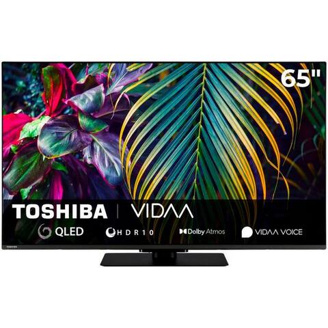 TOSHIBA 65QV3F63DA QLED-téléviseur (164 cm/65 pouces, 4K Ultra HD, TV connectée)