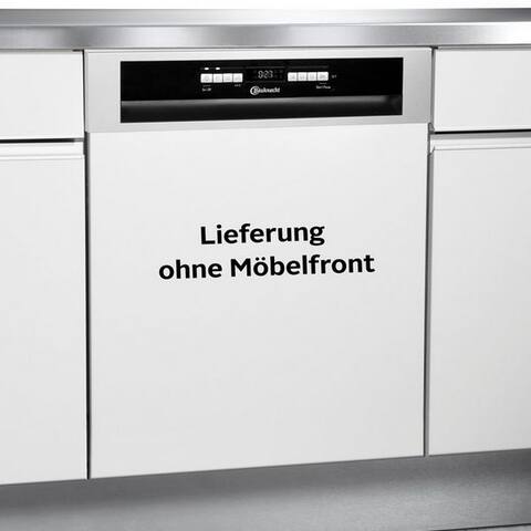 Bauknecht BAUKNECHT teilintegrierbarer lave-vaisselle OBBC Ecosilent 7540, 14 Maßgedecke, Doppelter Komfort – avec