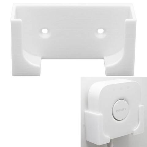 PHILIPS TSB Werk Wandhalter pour Philips Hue Bridge Support mural DSL-routeur, routeur, Halter, Halterung, Hue, Weiß