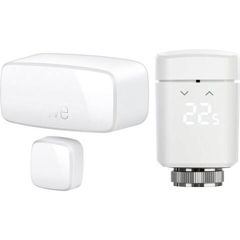 Eve EVE Heizkörperthermostat Thermo + Door & Window Heizen Set
