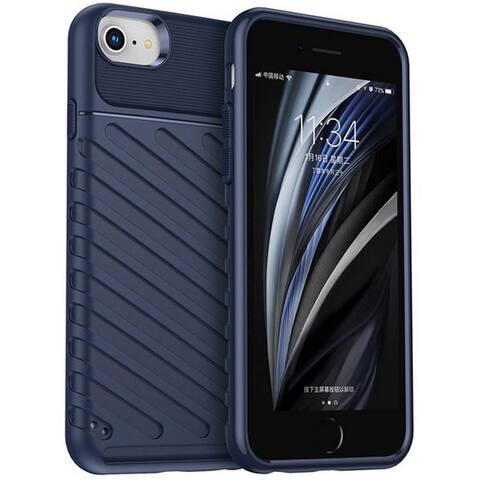 CoolGadget Coque pour smartphone Theter Hybrid Case pour Apple iPhone SE 2020/2022 4,7 pouces, stylische rutschfeste