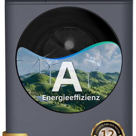 Chiq CHiQ lave-linge SPACE PRO CW07123863AX, 7 kg, 1200 U/min, Dampfsterilisation, 15-minütiger Schnellwaschgang