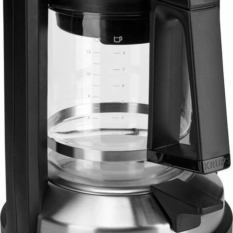 KRUPS cafetière filtre KM4689 T8, 1l Kaffeekanne, Permanentfilter, avec Druckbrühsystem