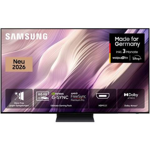 SAMSUNG GQ48S95HAE OLED-téléviseur (120 cm/48 pouces, 4K Ultra HD, TV connectée, Antireflexion avec Glare Free, HDR