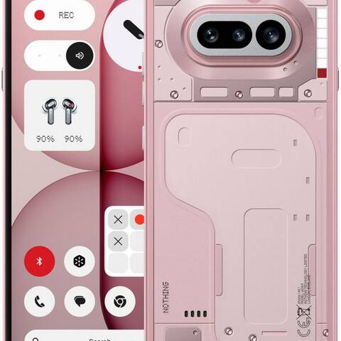 NOTHING Phone (4a) smartphone (17,22 cm/6,78 pouces, 256 GB Speicherplatz, 50 MP caméra)