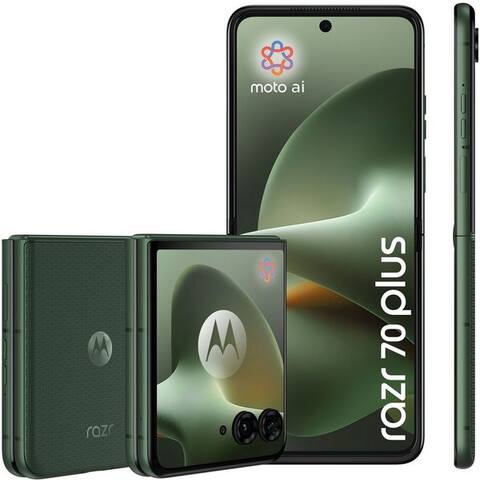 MOTOROLA razr 70 plus smartphone (17,53 cm/6,9 pouces, 512 GB Speicherplatz, 50 MP caméra)