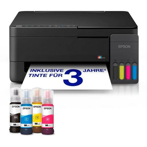 EPSON EcoTank ET-2910 imprimante multifonction, (WiFi (Wi-Fi), LAN (Ethernet), Wi-Fi Direct)