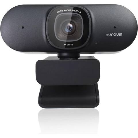 Athlix Athlix 4K webcam USB-Webcaméra 1080P 60FPS KI-Geräuschunterdrückung webcam (1080P, 4K UHD, 8MP caméra,