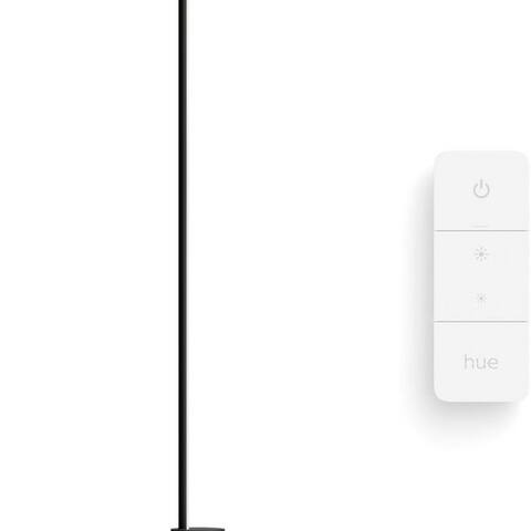 PHILIPS Hue Smarte LED-luminaire Betle Gradient Signe Stehluminaire Noir, Abschaltautomatik, Bluetooth, CCT - über