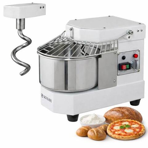 Gastrohero GastroHero robot de cuisine Teigknetmaschine pour max. 3 kg Teig - 8 L - 230 V pour Pizzerien, 450 W, 8 l