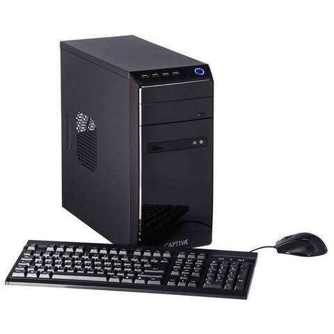 Captiva CAPTIVA B5A 21V4 PC (AMD Ryzen 5 5600G, AMD Radeon Graphics, 16 GB RAM, 1000 GB SSD, Luftkühlung, WiFi,
