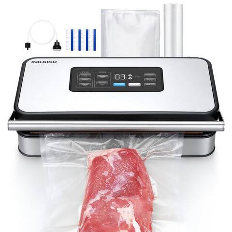 Inkbird INKBIRD sous-vide Doppelpumpe Eingebauter Cutter Roll, 20L/min, geräuscharm, Rollenbreite 500 cm, 150W,