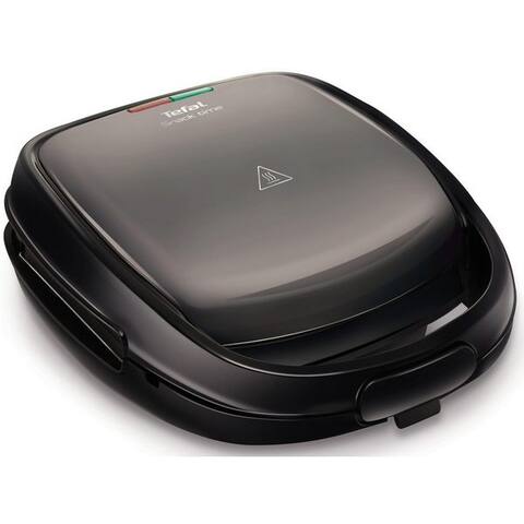 TEFAL 2-in-1-grill à sandwich SW341B, 700 W, 2 herausnehmbare, antihaftbeschichtete Plattensets Inclus