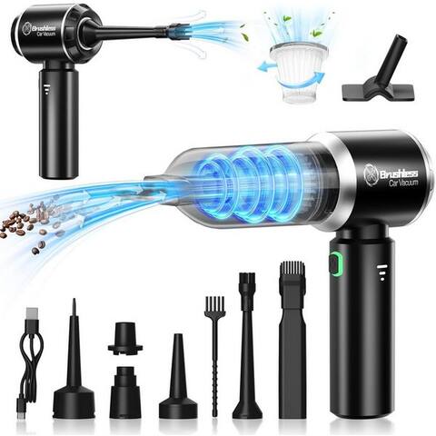 Vivitar Vivitar Akku-aspirateur à main sans fil 18.000 Pa, tragbarer 4-in-1 aspirateur sans fil avec 4000 mAh, Mini