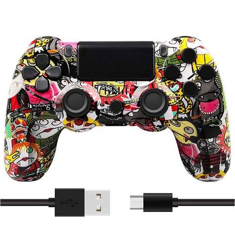 PLAYSTATION KINSI sans fil manette, manette, Bluetooth, pour PS4 PlayStation 4-manette (Doppelte Vibration,