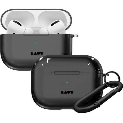 APPLE LAUT Etui Crystal-X Skin Case Cover Coque de protection Balck Headset (passend pour Ladecase Apple AirPods Pro
