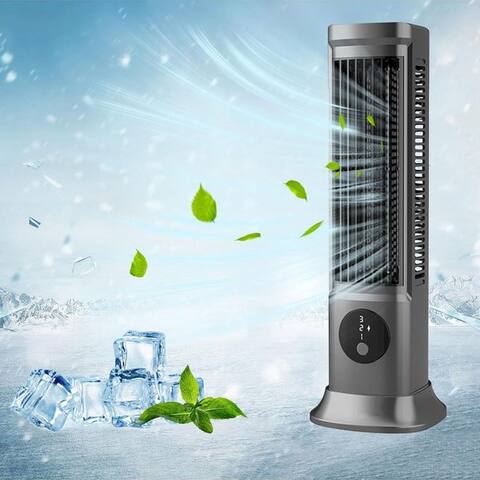 Mopuea MOPUEA ventilateur colonne ventilateur colonne, Verstellbarer Tischventilateur avec 3 Geschwindigkeiten,