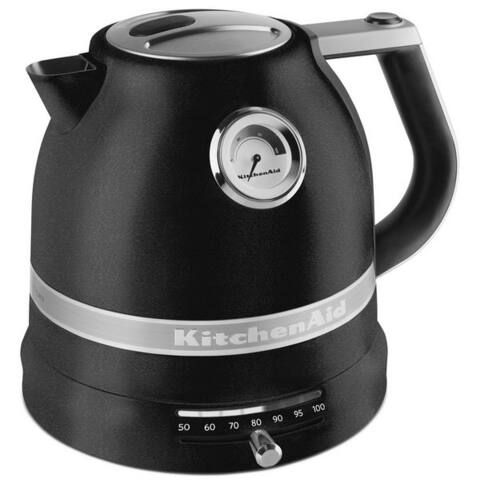 Kitchenaid KitchenAid bouilloire 5KEK1522EBK Gusseisen Noir, 1,5 l, 2400 W