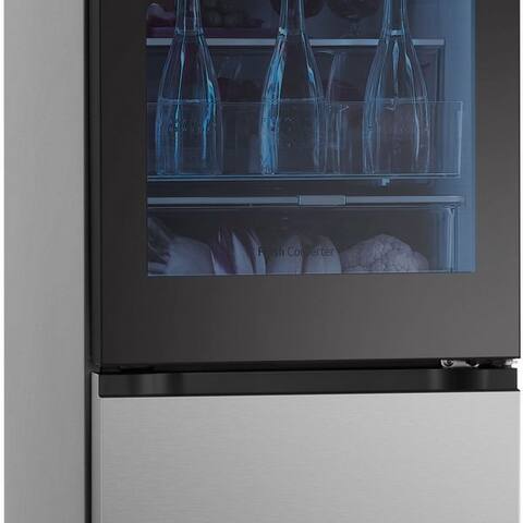 LG Kühl-/Gefrierkombination InstaView® GBG5160CPY, 186 cm hoch, 59,5 cm breit