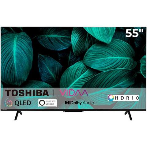 TOSHIBA 55QV2463DA QLED-téléviseur (139 cm/55 pouces, 4K Ultra HD, TV connectée)