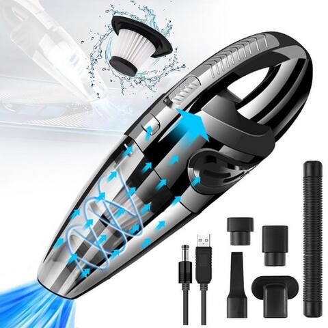 Aimax AImax Akku-aspirateur à main sans fil aspirateur à main, 120W aspirateur à main Akku Testsieger, 120 W,