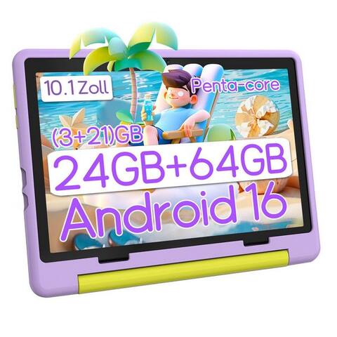 Bufo BUFO Kinder Lern-tablette avec Elternkontrolle 10'' Android 16, 64GB tablette (10", 64 GB, Android 16, Kids