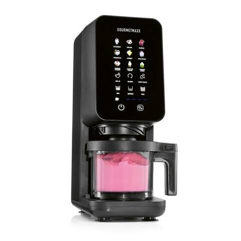 Gourmetmaxx GOURMETmaxx sorbetière SmoothUp tactile 700 W - Eiscreme-Maschine + 9 Programme, 700 W, Speiseeisbereiter +