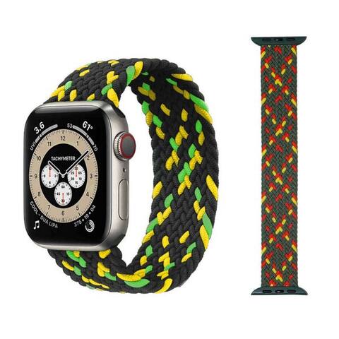 Wigento Bracelet pour montre connectée pour Apple montre 10 46mm / Ultra 1 + 2 49 / 9 8 7 45 / 6 SE 5 4 L Band