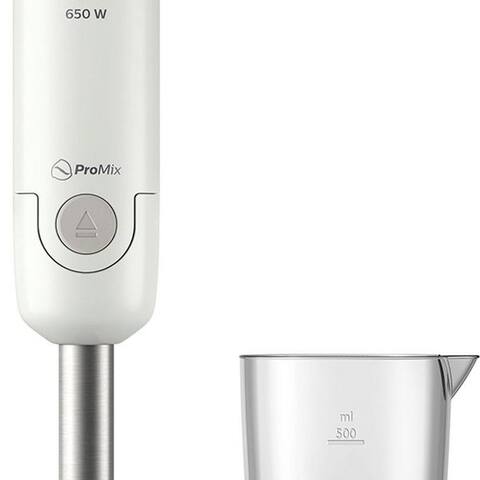 PHILIPS Stabblender HR2534/00 Daily Collection ProMix, 650 W, Metall Mixstab, inkl. Messbecher