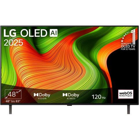 LG OLED48B59LA OLED-téléviseur (121 cm/48 pouces, 4K Ultra HD, TV connectée)