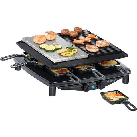 Steba Steba raclette RC 4 Plus, 8 raclettepfännchen, 1450 W