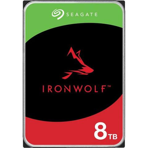 SEAGATE Seagate IronWolf NAS 8 TB CMR, disque dur, (SATA 6 HDD-disque dur (8 TB) 3.5"
