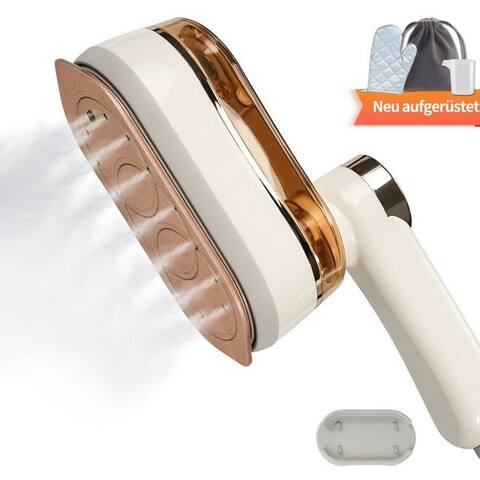 7Magic 7MAGIC Dampffer à repasser 2-IN-1 Dampfglätter,Handheld Steamer tragbares, 1200,00 W, Hand Dampfbürste 180ml
