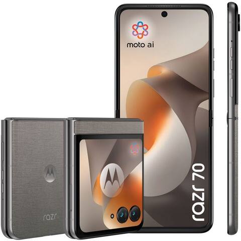 MOTOROLA razr 70 smartphone (17,53 cm/6,9 pouces, 256 GB Speicherplatz, 50 MP caméra)