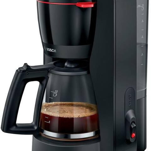 BOSCH cafetière filtre MyMoment TKA2M113, 1,25l Kaffeekanne, Papierfilter 1x4, pour 10-15 Tassen, Glaskanne, 40min