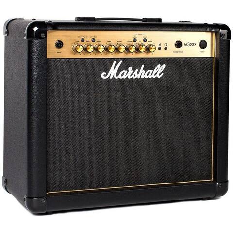 MARSHALL amplificateur (MG30GFX Black & Doré - Transistor Combo amplificateur pour E-Gitarre)