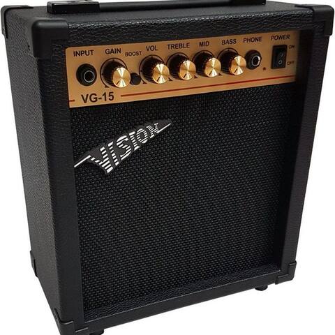 Msa MSA Gitarrenamplificateur 20 W amplificateur (schaltbarer Verzerrer, 4 Kanäle, 3-Band EQ)