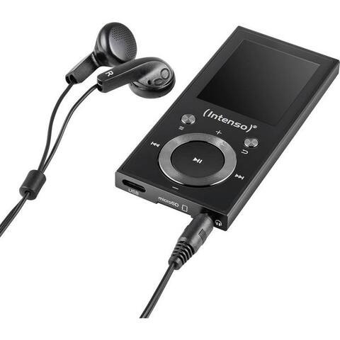 Intenso Intenso Music Walker baladeur MP3 64 GB Noir Bluetooth® 3717490 baladeur MP3