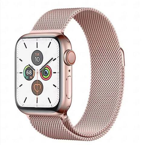 Ventarent Bracelet pour montre connectée Apple montre Milanaise 38mm/40mm/41mm & 42mm/44mm/45mm/49mm Edelstahl,