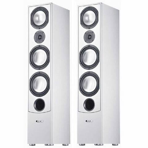 Canton CANTON GLE 490.2 weiss Paar Stand-enceinte