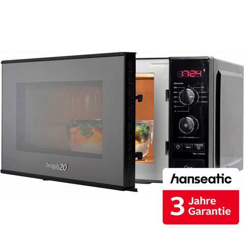 Hanseatic Hanseatic micro-ondes 63147329, 2 in 1, Grill, micro-ondes, 20 l, inkl. 3 Jahre Herstellergarantie