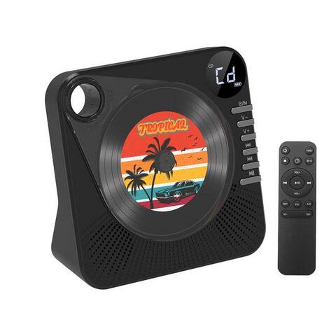 Greadio Greadio Tragbarer CD Player avec Bluetooth, Fernbedienung, HiFi,EQ Soet tragbarer lecteur CD (Bluetooth 5.1,