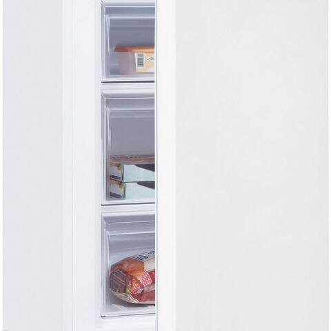 Exquisit exquisit congélateur GS81-040C weiss, 85,5 cm hoch, 54,5 cm breit, energiesparend in Energieeffizienz C, 87 L