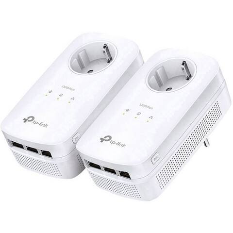 TP-LINK AV1300-Gigabit-Powerline-Adapter KIT avec prise connectée TL-PA8030P KIT Reichweitenamplificateur