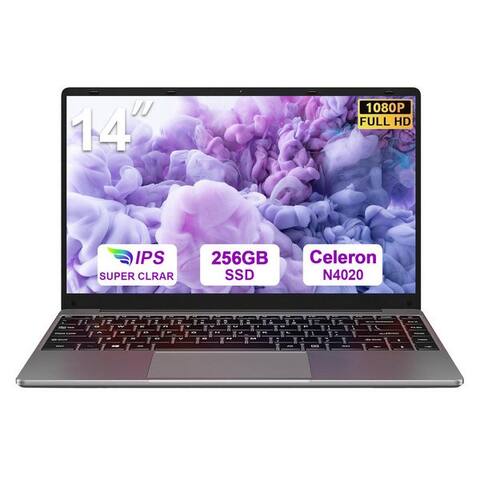 Bvate bvate B5 ordinateur portable, 14 pouces, N4020, 6GB RAM, 256GB/64GB SSD ordinateur portable ordinateur