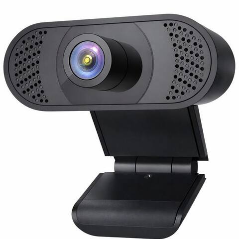 Diyarts Diyarts Full HD-webcam (Full HD 1080P, USB 2.0 (kabelgebeten), Full HD 1080P webcam avec microphone, 90°