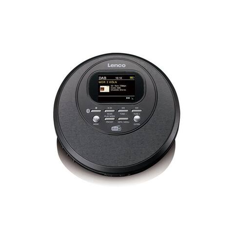Lenco Lenco CD-500BK radio (Bluetooth, DAB+/FM, CD/MP3 et USB. Anti-Schock-Schutz pour unterwegs)