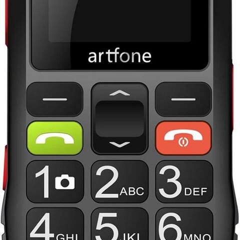 Artfone artfone C1+ Senioren téléphone sans Vertrag avec Notruftaste Rentnertéléphone Seniorentéléphone (Große